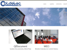 Tablet Screenshot of coldetec.com